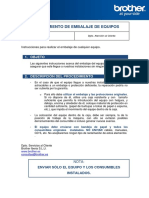 Plantilla Procedimiento Embalaje Equipos PDF