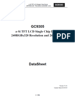 A-Si TFT LCD Single Chip Driver 240Rgbx320 Resolution and 262K Color