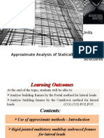 Structural Analysis 7 Edition in SI Units: Approximate Analysis of Statically Indeterminate Structures