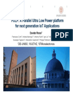 Pulp: A Parallel Ultra Low Power Platform For Next Generation Iot Applications