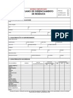 PGRS Plano de Gerenciamento de Residuos