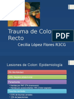 Trauma de Colon y Recto