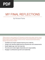 Final Reflection Project