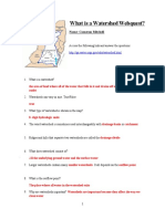 Watersheds and River Basin Webquest