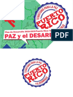 Plan de Desarrollo: Puerto Rico 2016 - 2019