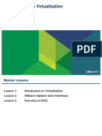 Introduction To Virtualization: © 2011 Vmware Inc. All Rights Reserved