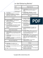 SDB From Cognitive Behavioral Therapy Packet