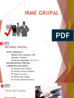 Informe Grupal de Seleccion