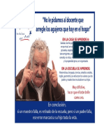 No Le Pidamos Al Docente. Jose Mujica