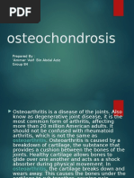 Osteochondrosis