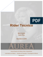 Rider Técnico - Mario Santos e Pedro Pinto