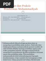 Pemikiran Dan Praksis Pendidikan Muhammadiyah