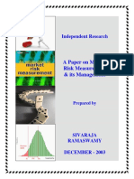 Market Risk Measurement & Management PDF