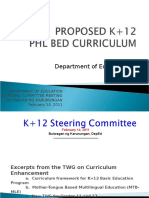 Department of Education Steering Committee Meeting Bulwagan NG Karunungan February 14, 2011