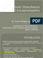 Metabolic Disturbance and Encephalopathy