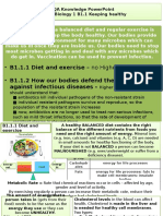 Pixl Knowledge Test Powerpoint - Aqa b1 Core Science - Legacy 2016 and 2017