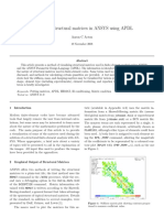 Obtaininf Matrix From Ansys