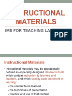 Instructional Materials