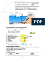 Hydraulics Stability (Anyer Geotube Project)