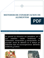 Metodos de Conservacion