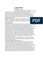 MOS Fabrication Technology: Abstract This Chapter Is Concerned With The Fabrication of Metal-Oxide-Semiconductor