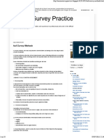 Hull Survey Methods