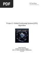 Project 2 - Gps Algorithm