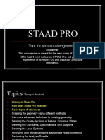 Staad Pro Basics 