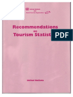 1994 Recommendations On Tourism Statistics PDF