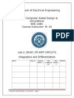 Lab 2 - Integrators Differentiators