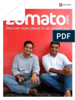 Zomato Brand Profile