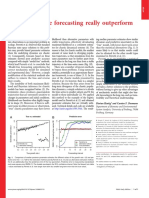 Does Model-Free Forecasting Really Outperform The True Model?