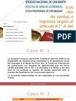 Casos Prácticos Sobre Presunción de Ventas o Ingresos