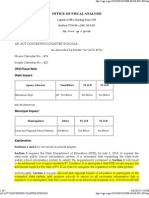 Office of Fiscal Analysis: OFA Fiscal Note State Impact