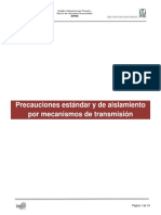 8 - Precauciones Estándar y Aislamiento Por M D T