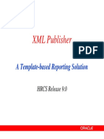 XML Publisher: A Template-Based Reporting Solution