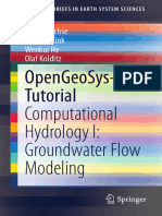 GIS Groundwater and Hydrology OpenGeoSys-Tutorial