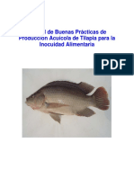 Manual de Buenas Practicas de Produccion Acuicola de Tilapia