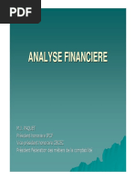 Analyse Financiere Syllabus