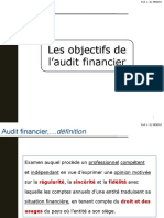 Cours - Objectifs de L'audit Financier PDF