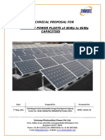 0141 - 4kWp To 6kWp Solar Photovoltaic Power Plants - CREDA