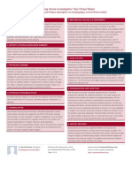 Nursing Home Investigation Tips Cheat Sheet