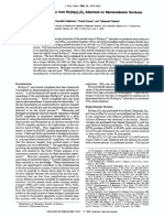 Dynamics of Luminescence From Ru (Bpy), CI, Adsorbed On Semiconductor Surfaces