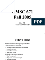 CMSC 671 Fall 2005