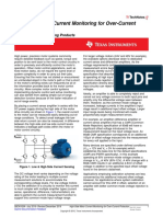 High-Side Motor Current Monitoring For Over-Current Protection