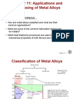 Callister 8th Edition - Chapter 11 - Applications and Processing of Metal Alloys