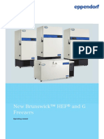 Operating Manual - HEF and G - 86 °C Freezers