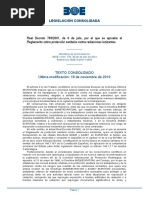 Real Decreto 783-2001, de 6 de Julio, Por El Que Se Aprueba El Reglamento Sobre Protección Sanitaria Contra Radiaciones Ionizantes