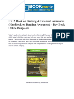 IBCA Book On Banking & Financial Awareness (Handbook On Banking Awareness) - Buy Book Online Bangalore