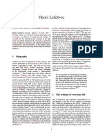 Henri Lefebvre PDF